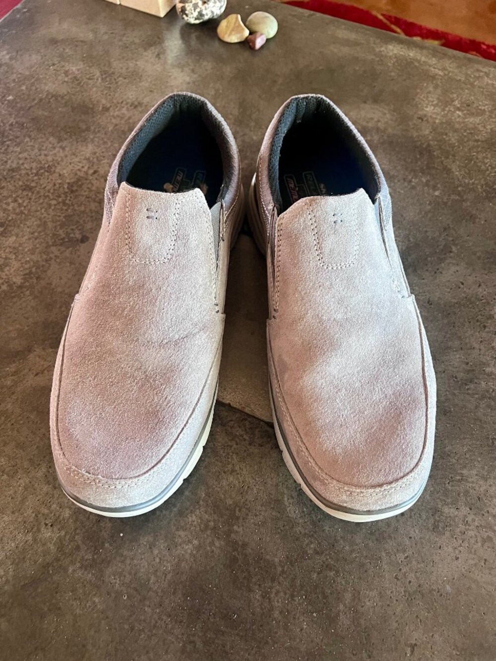Sketchers Leather Slip-Ons Men's Size 12